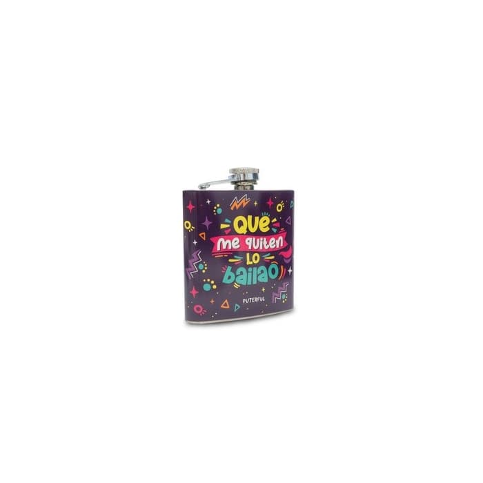 ¡42% DTO! Petaca "Que me quiten lo bailao"