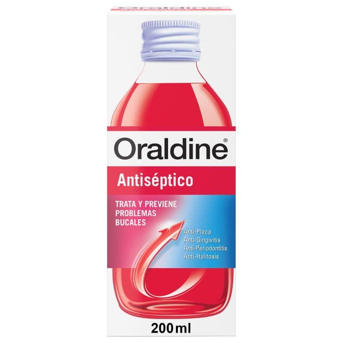Colutorio Antiséptico y Antifúngico con Hexetidina 200 ml