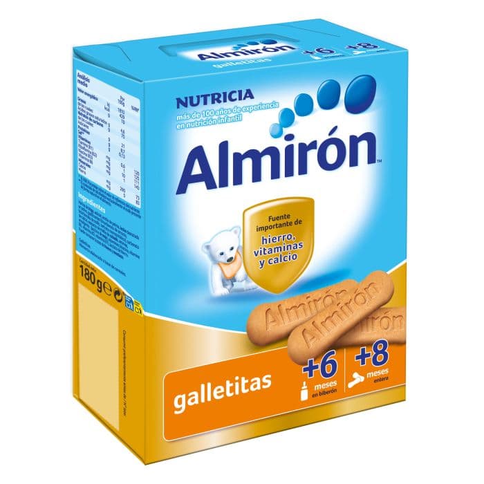 Galletitas +6m 180 gr Nutricia Almirón