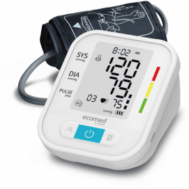 Tensiómetro de brazo Medisana BU95E, 2 x 90 memorias