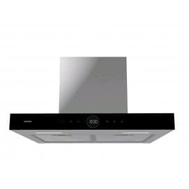 Campana decorativa de pared box Infiniton CMPT-CLR60S, t-invertida, 60 cm, 800 m3/h, clase A, 4 velocidades, 63dB, mando a distancia, Touch...