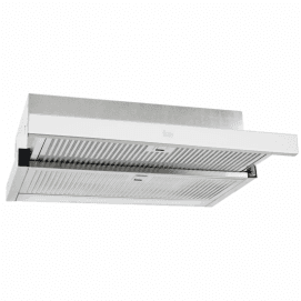 Campana tradicional Teka CNL 6415 Plus, motor blindado, doble turbina, 60 cm, 5 velocidades, 385 m3/h, 52dB, clase A, válvula antirretorno, barra...