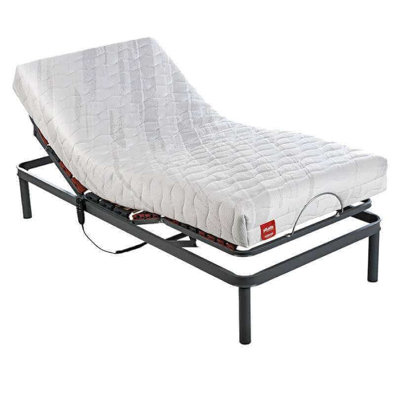 Pack colchón articulado Pikolin confortcel perfilado + Cama somier articulada 5 planos eléctrico Pikolin 90x190 cm