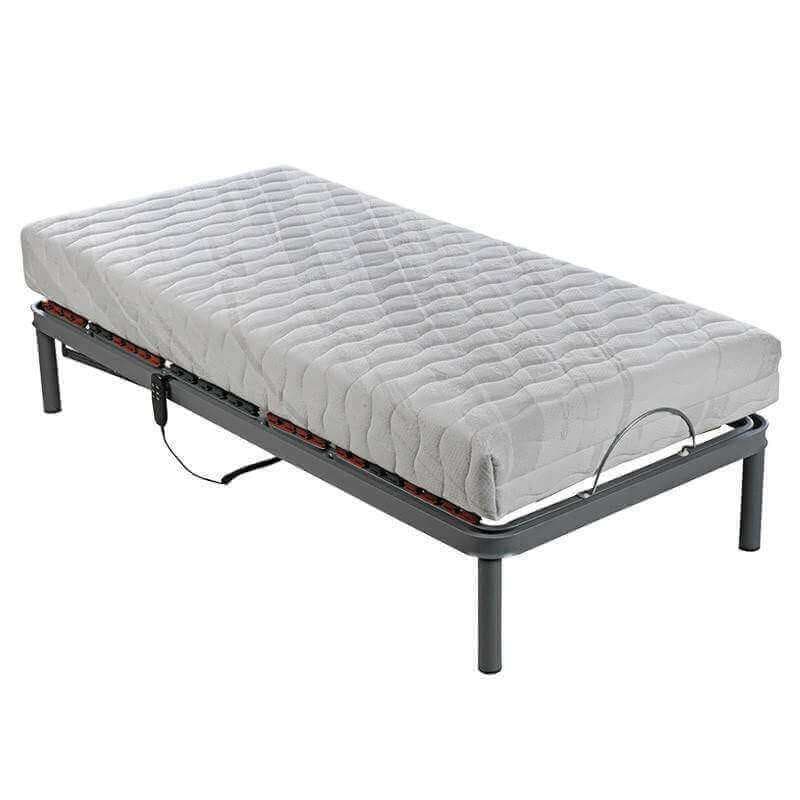 Pack colchón articulado Pikolin confortcel perfilado + Cama somier articulada 5 planos eléctrico Pikolin 90x190 cm