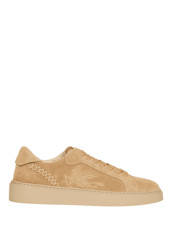 Etro, Zapatillas De Ante, Herren, Beige, Tamaño 40
