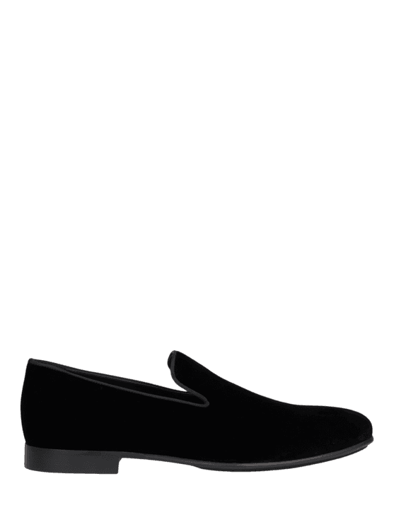 Etro, Mocasines Lisos, Herren, Negro, Tamaño 42