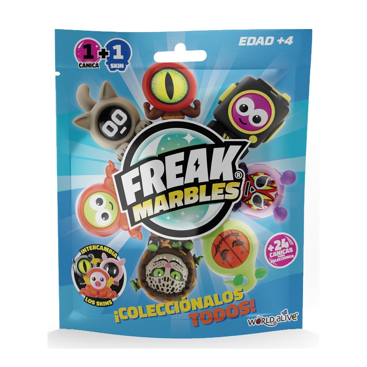 Freak Marbles - Canicas en Sobres Sorpresa Freak Marbles.