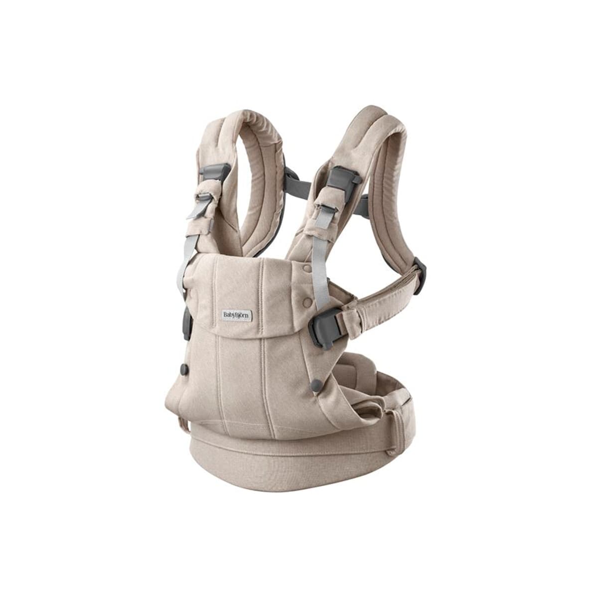 BabyBjörn - Mochila Porta Bebé BabyBjörn Harmony Tejido Woven Melange 3 posiciones.
