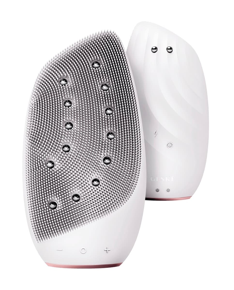 Geske - Dispositivo Facial Sonic Thermo Brush & Face-Lifter 8 in 1 White Rose Gold Geske.