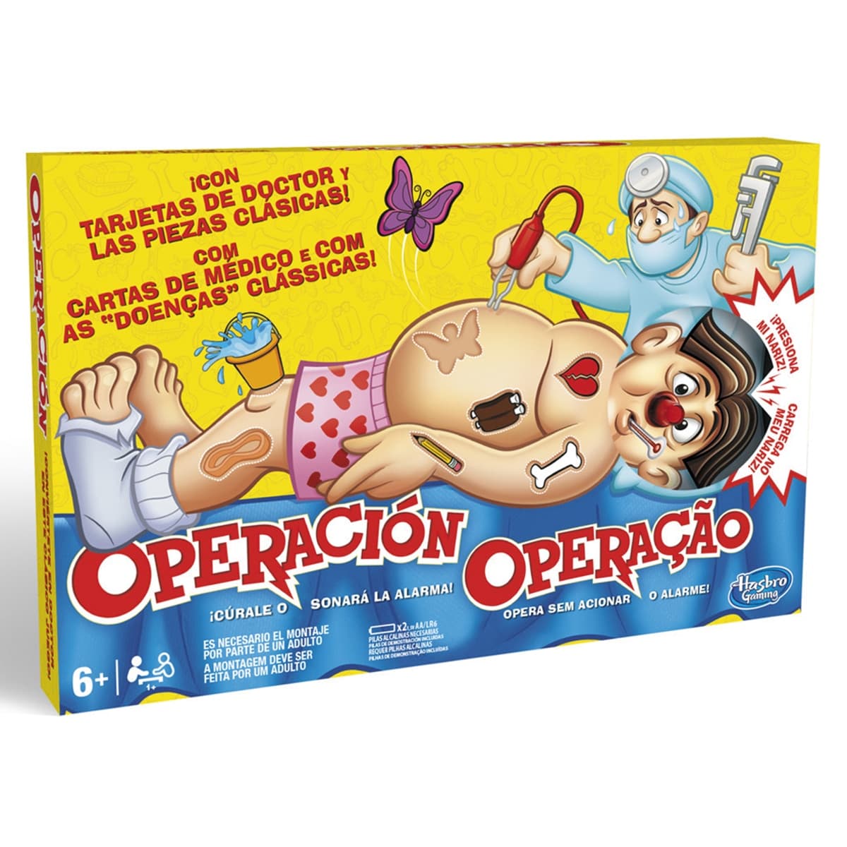 Hasbro Gaming - Juego de mesa Operación Hasbro Gaming.