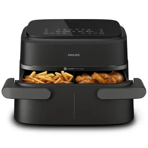 Philips Serie 1000 Cesta doble de Airfryer NA154/00