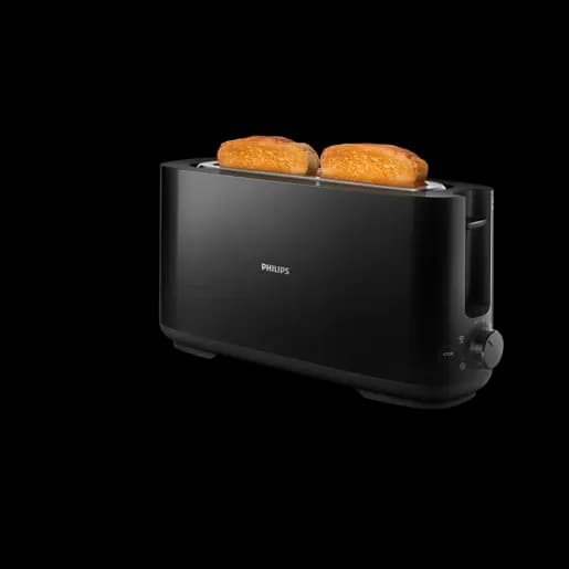 Philips Daily Collection Tostadora - ranura larga, negro HD2590/90