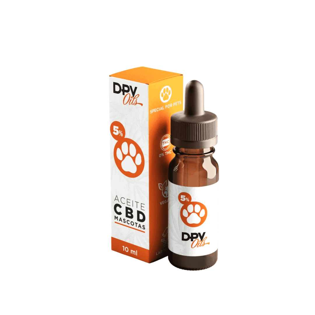 Aceite CBD Mascotas 5% De Pata Verde