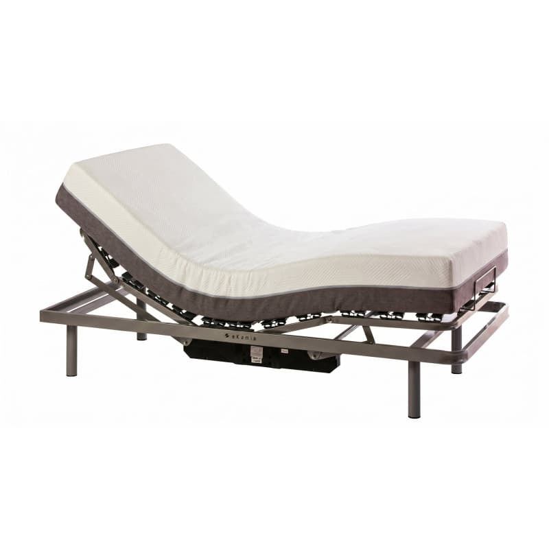 ERIS Cama Articulada Eléctrica + Colchón ZENIT : Medidas - 80cm x 200cm, Tipo de Mando - Mando inalámbrico
