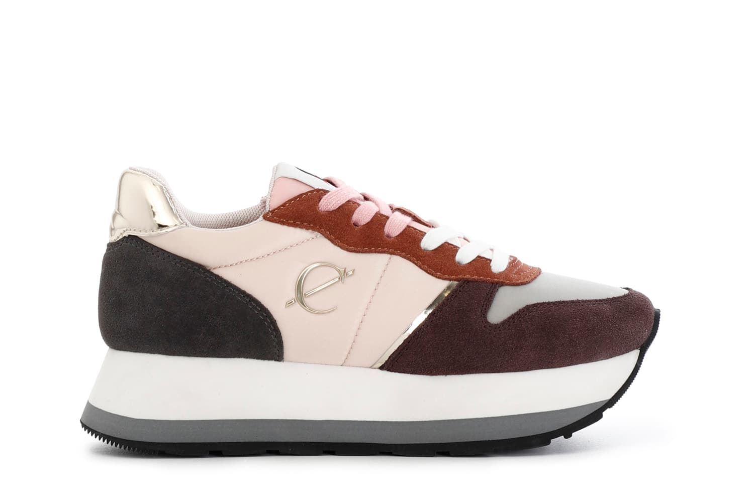 zapatillas deportivas de mujer en ante. tan combo 41