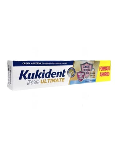 Procare Health - Kukident Pro Ultimate Confort Todo El Día Barrera Anticomida Sabor Fresco 57g