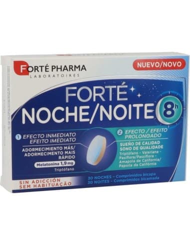 Forte Pharma - Forté Fharma Forté Noche 8 Horas Efecto Inmediato 30 Comprimidos