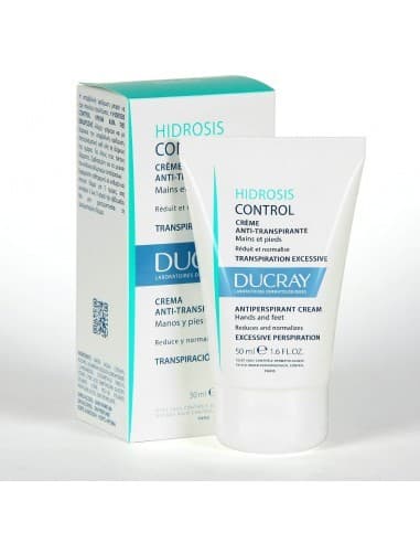 Ducray - Ducray Hidrosis Control Crema Anti-transpirante Cara-manos-pies 50 Ml