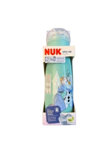 Nuk - Nuk Mini-me Flip 2 En 1 Trinkflasche Fur Grobe Abenteuer Frozen 450 Ml 1 Unidad