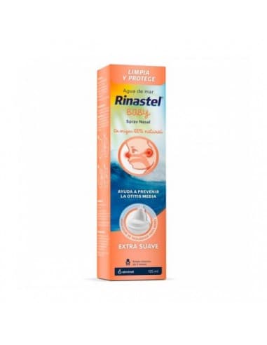 Almirall - Rinastel Agua De Mar Baby Spray Nasal Extra Suave 125 Ml