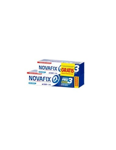 Urgo - Novafix Urgo Pack Crema Adhesiva Pro 3 Ultrafuerte Prótesis Dentales 70 G + 50 G