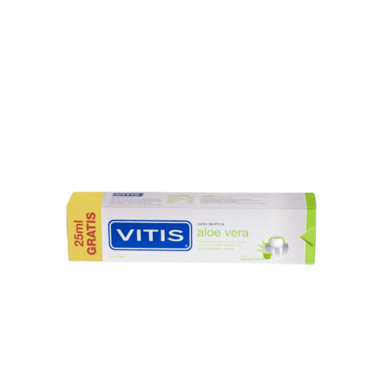Vitis Pasta Dentífrica Aloe Vera Sabor Manzana Menta 100ml