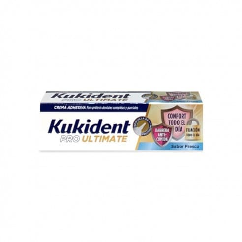Kukident Pro Ultimate Crema Adhesiva Sabor Fresco 40g - Kukident