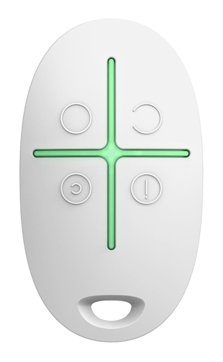Ajax Systems 38166.04.WH1 Control Remoto SpaceControl - 38166.04.WH1