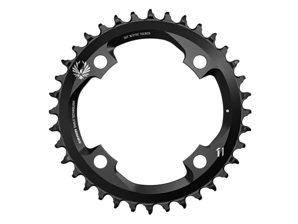SRAM Eagle Diameter 104 Singlespeed 36T 4 Huls Chainring