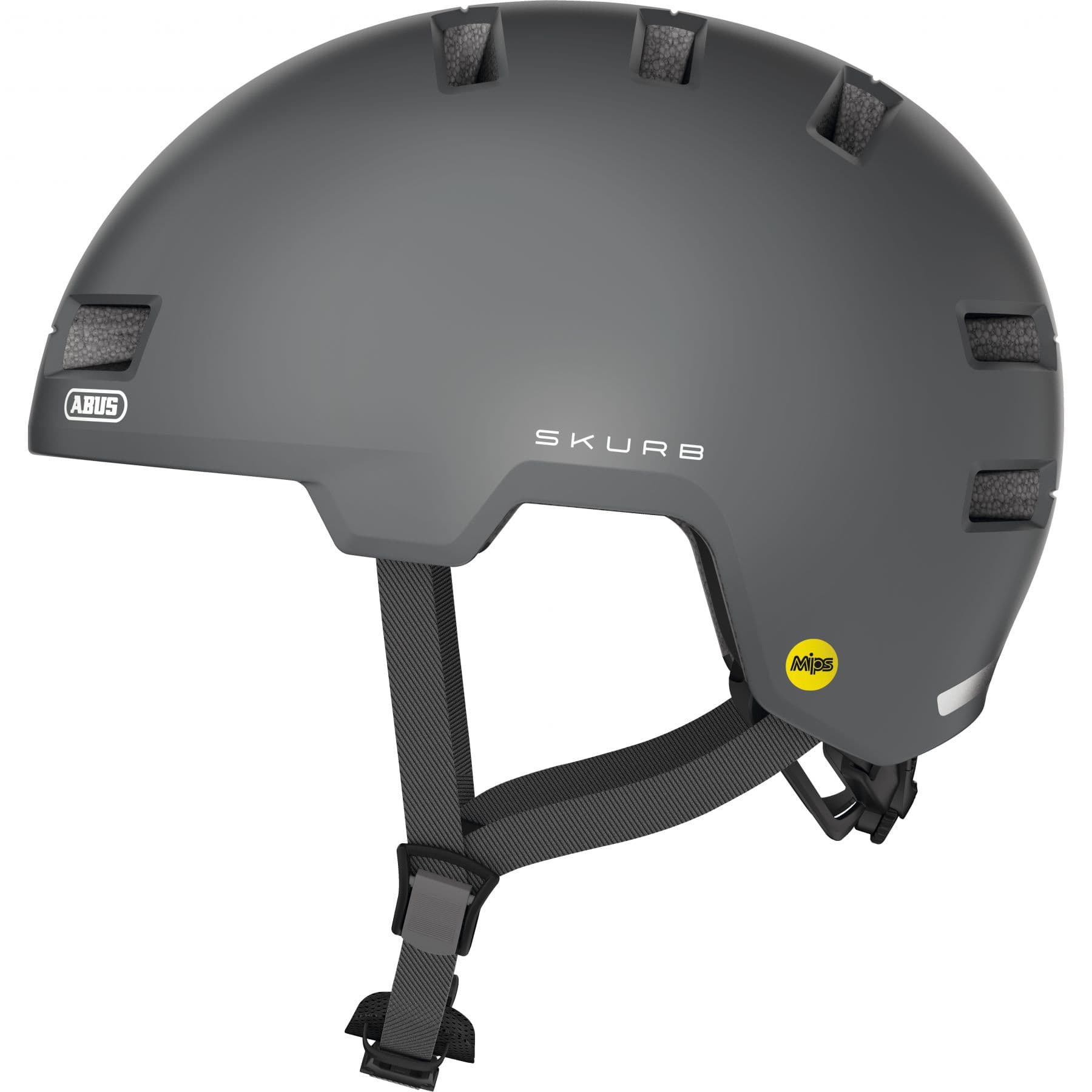 Abus Skurb MIPS, casco de bicicleta, gris