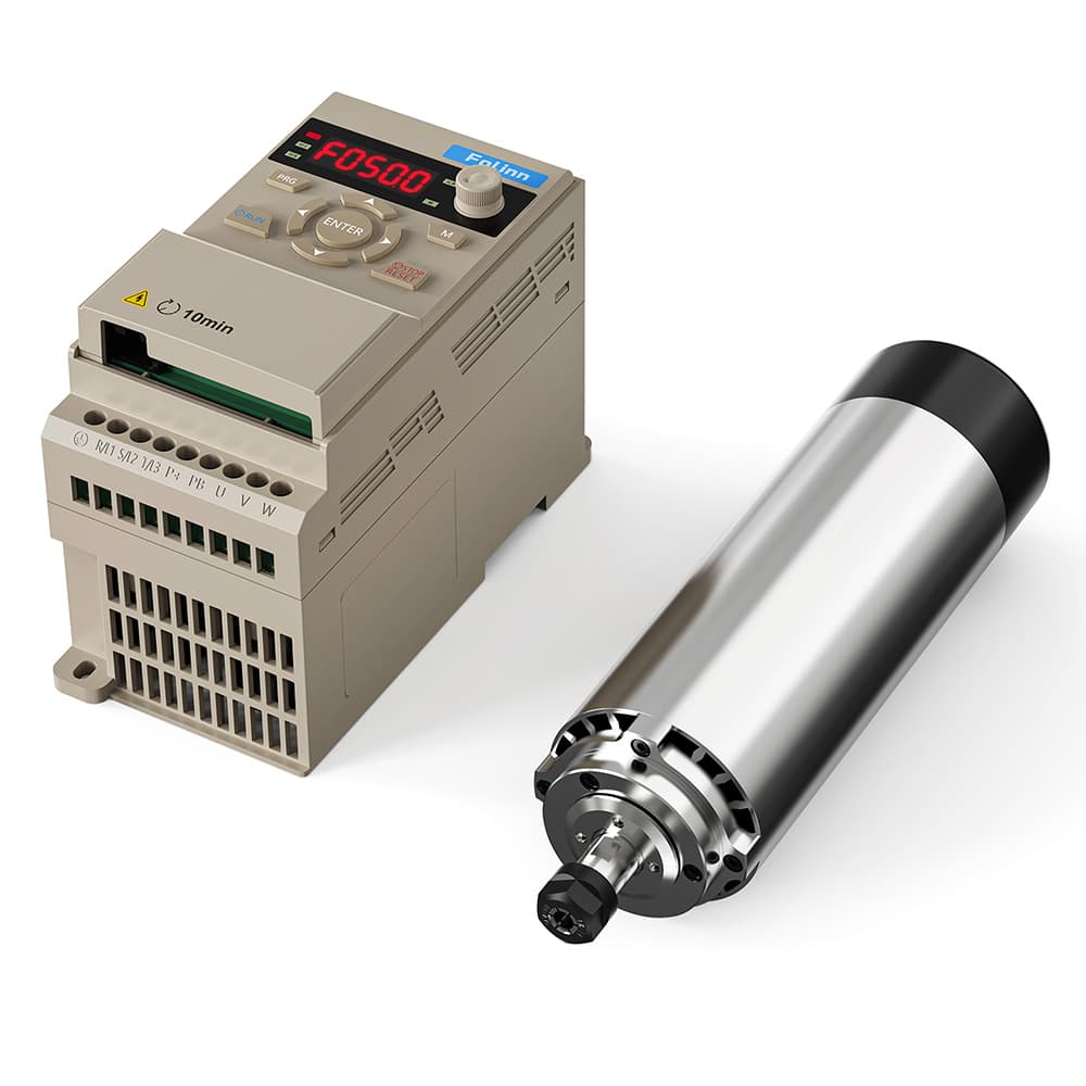 Kit de husillo CNC refrigerado por aire TWO TREES de 1000 W para TTC6050/TTCH40/TTCH80