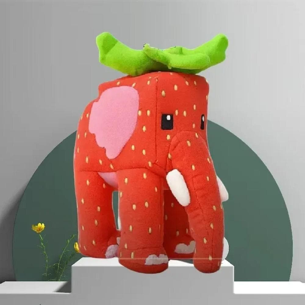 **NUEVO Roba Un Cerebro Podrido Mañana Escuela Peluche Sammy Jandel Elefante Fresa Peluche Lindo No**. 9 Casa Muñeco de Peluche Juguete Fans Regalo