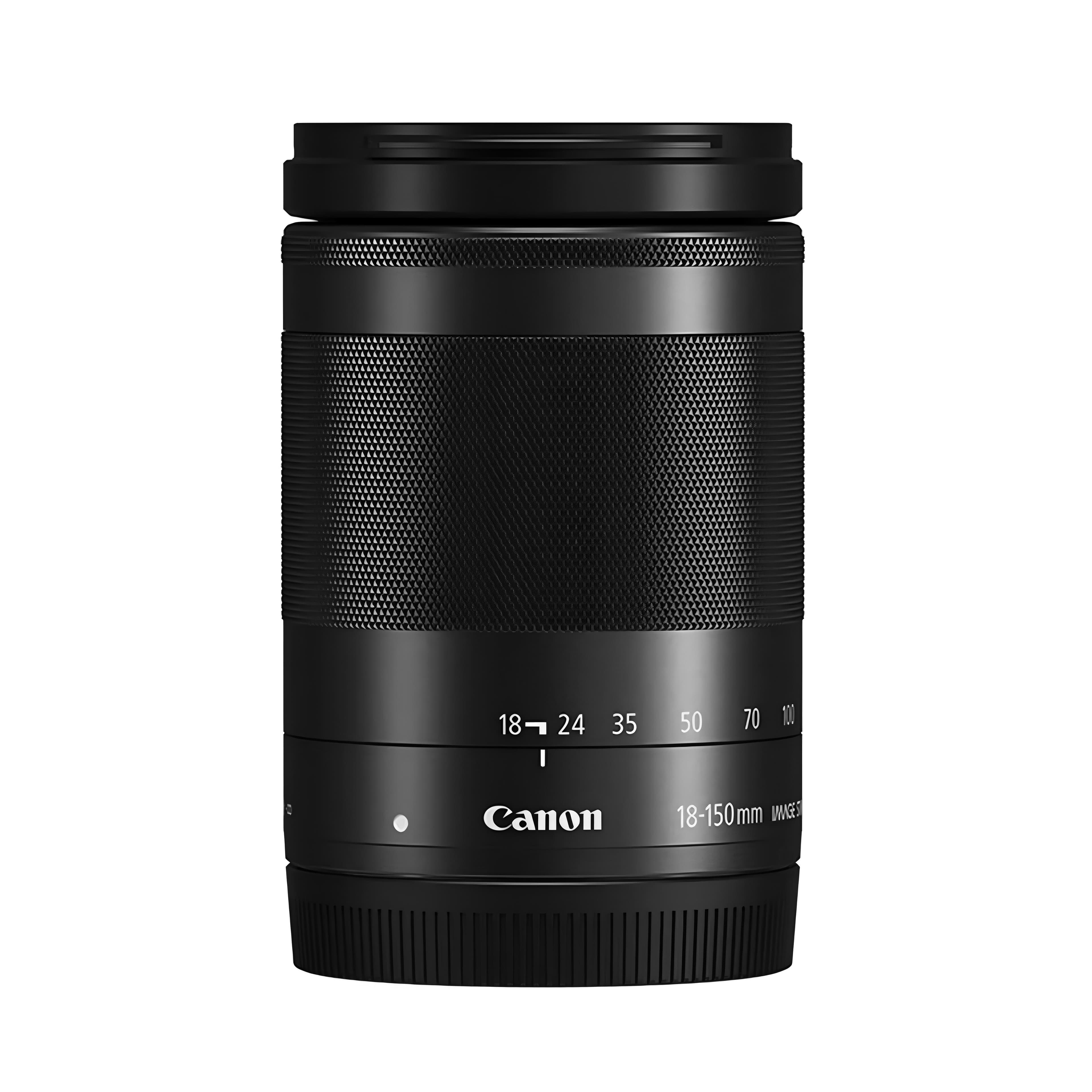 Lente Zoom Canon EF-M 18-150mm F3.5-6.3 IS STM preto