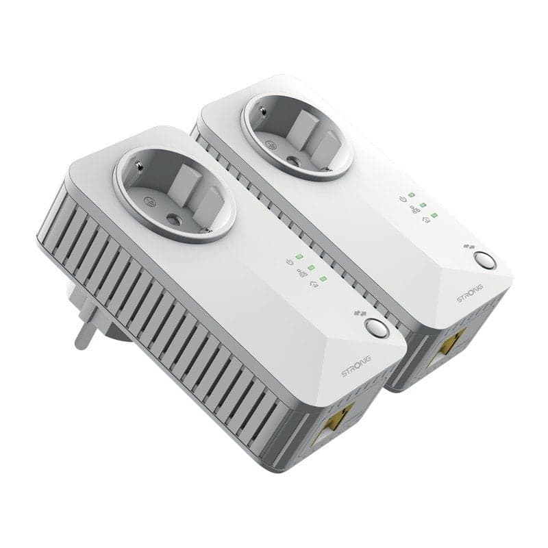 Strong Kit de 2 Adaptadores Powerline 600 Mbit/s