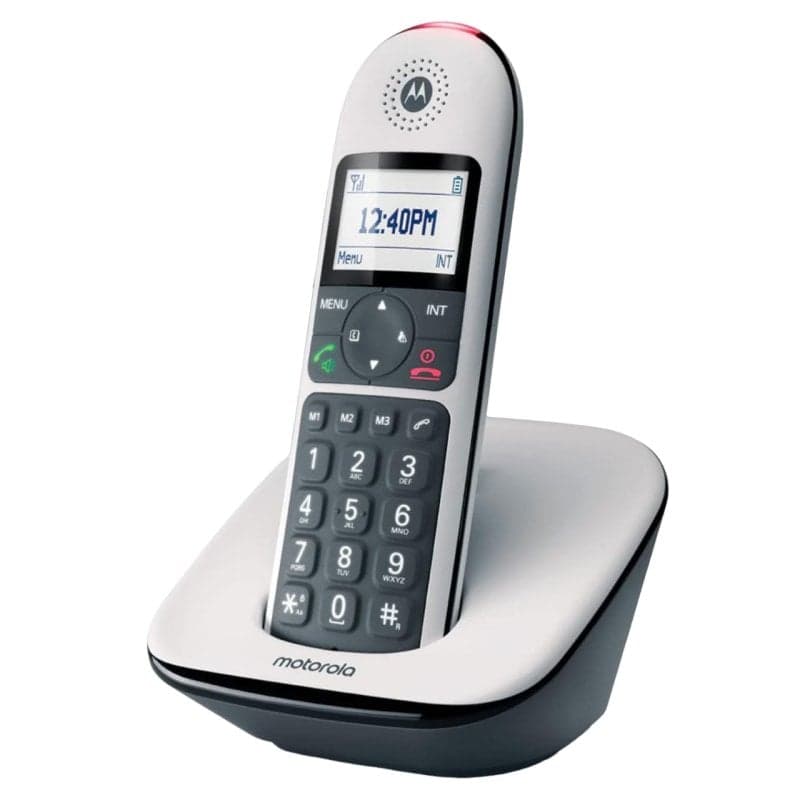 Motorola CD5001 Teléfono Inalámbrico Blanco
