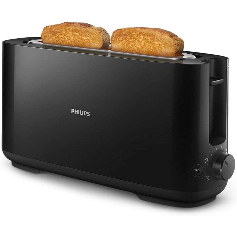 Philips Daily Collection HD2590/90 Tostadora 2 Rebanadas 1030W Negra
