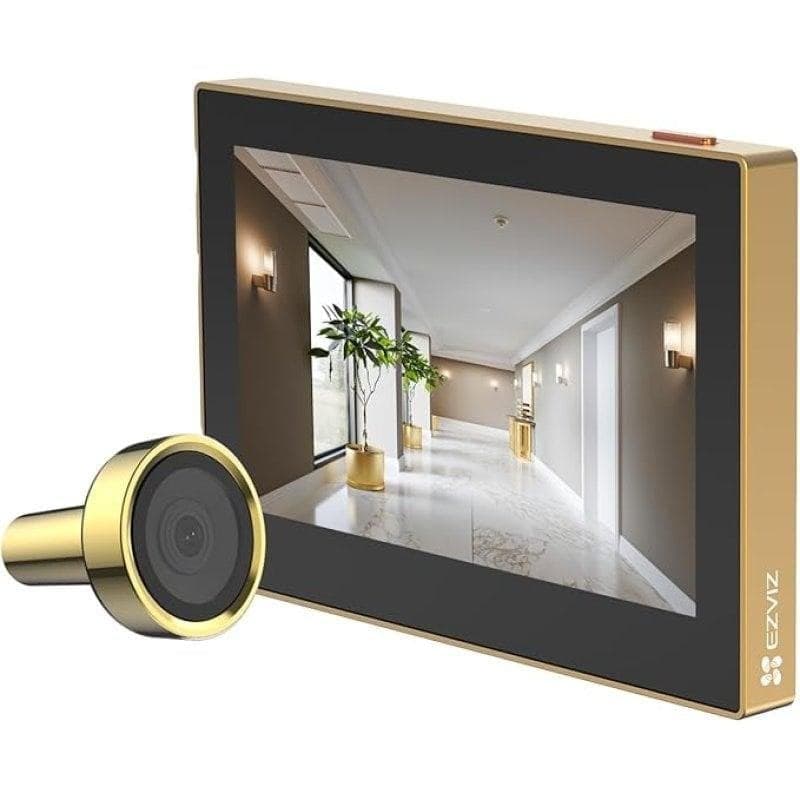 EZVIZ HP2 Mirilla Inteligente Inalámbrica Dorada