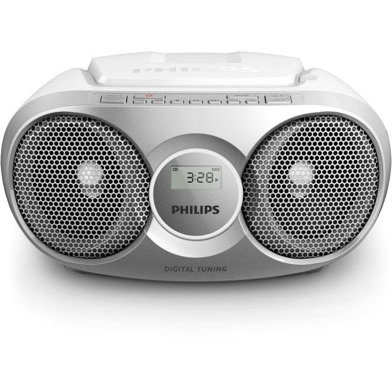 Sistema portátil Philips AZ215S/12 3W RMS Radio FM CD CD-R CD-RW Plata