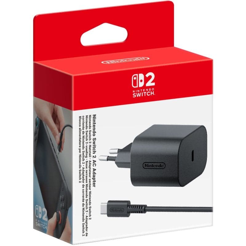 Nintendo Switch 2 Adaptador de Corriente
