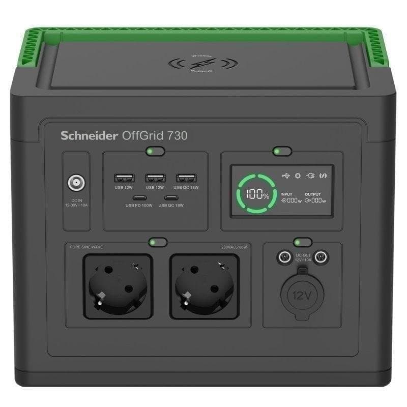 Estación de energía portátil APC PPS730-GR 738Wh Ión de litio 995W Power Delivery Quick Charge