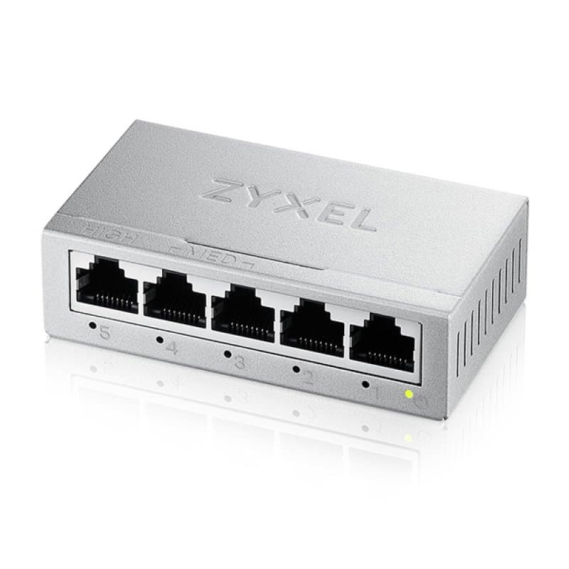 Switch Zyxel 5 Puertos Gigabit Ethernet L2 No Administrado 10Gbps QoS