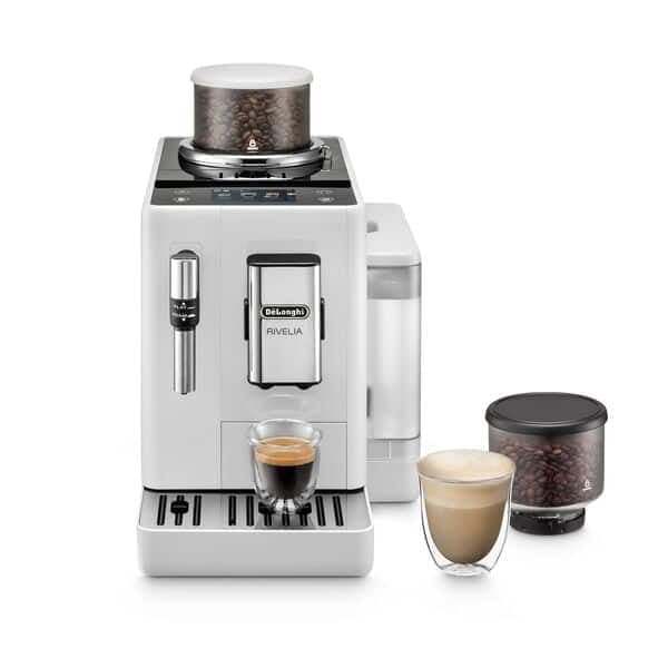 Cafetera Superautomática De'Longhi Rivelia EXAM440.35.W 1.4L 19bar molinillo integrado pantalla táctil