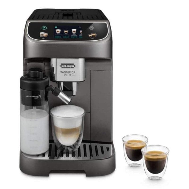 Cafetera Superautomática DeLonghi Magnifica Plus 1,9 L 15 bares Pantalla táctil LatteCrema