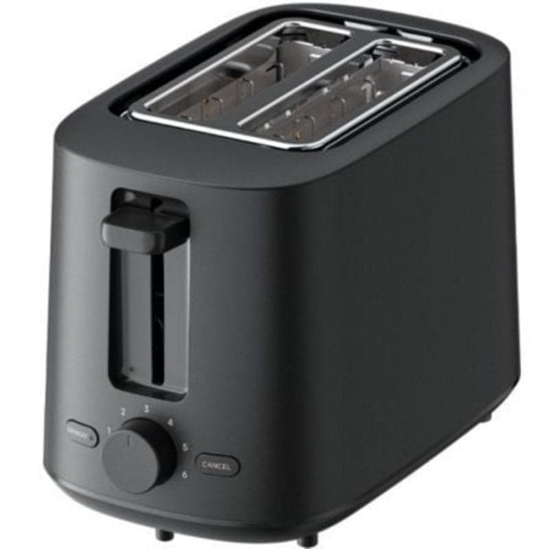 Tostadora Xiaomi Negro ranura ancha 930W mini horno funciones múltiples 280x160x186mm