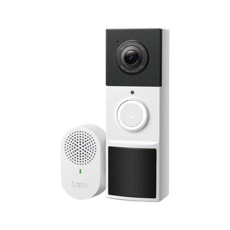 Videotimbre TP-Link Tapo D210 3MP WiFi Exterior IP65 Visión Nocturna Batería 6400mAh