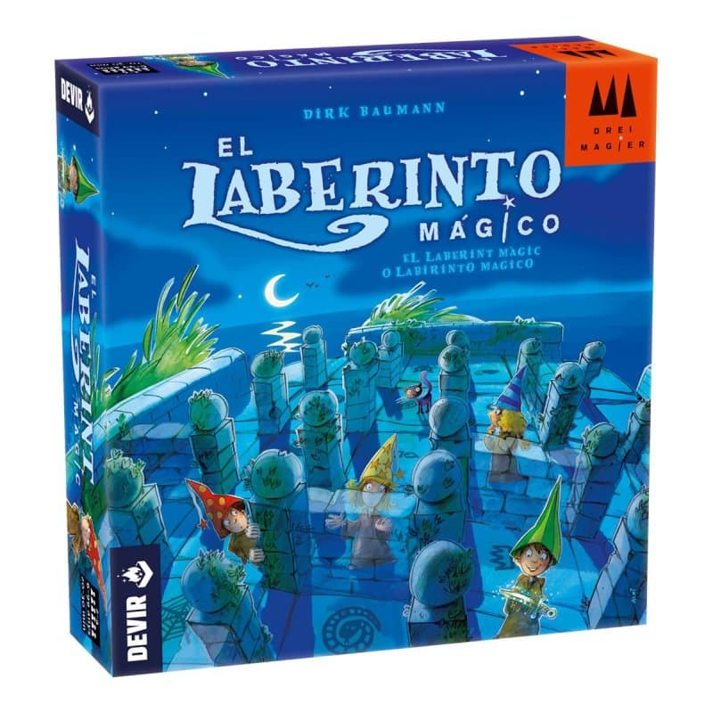 Juego de mesa Devir El Laberinto Mágico multicolor estrategia para 2-4 jugadores
