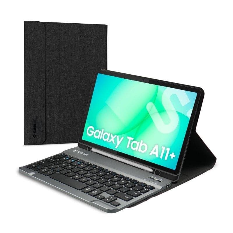 Funda para tablet Subblim KeyTab Pro BT Samsung Galaxy Tab A11+ teclado Bluetooth 5.2 Negro