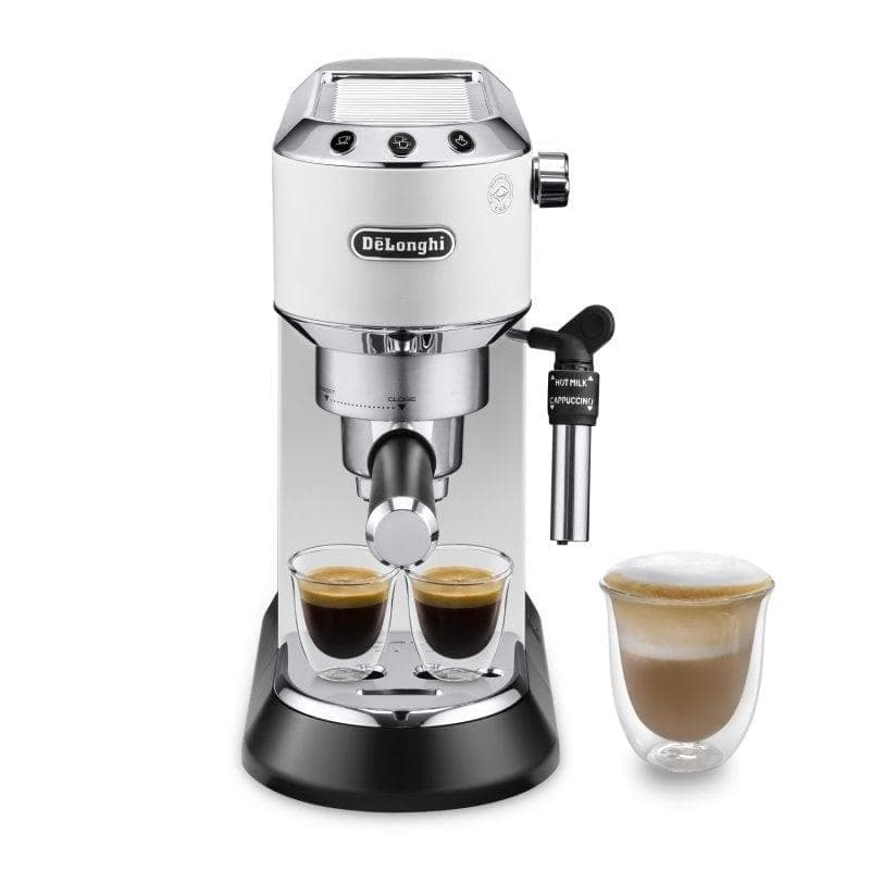 DeLonghi Dedica EC685.W Cafetera de Espresso Blanca