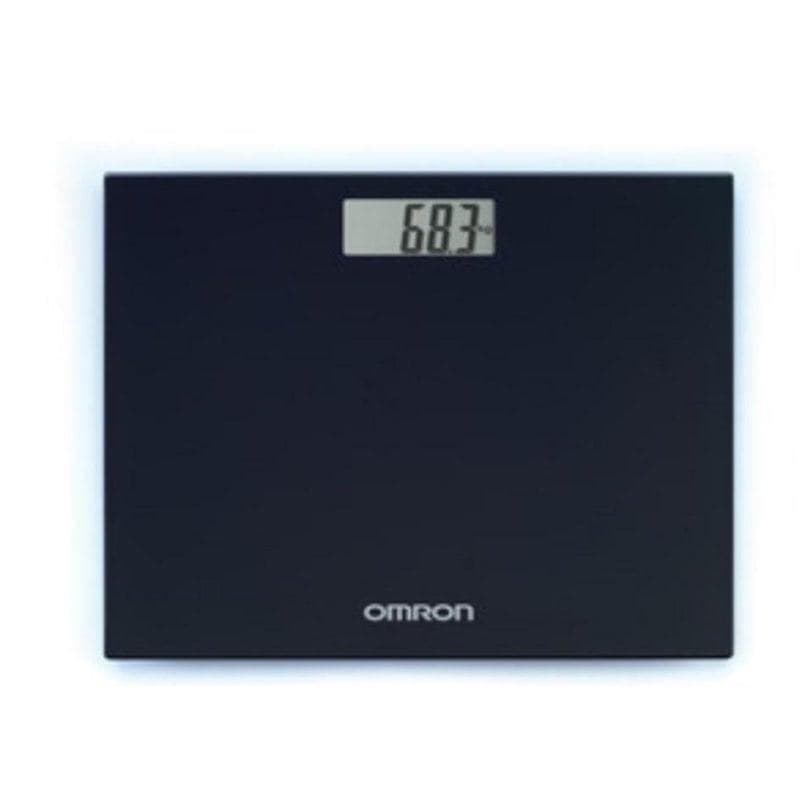 Báscula de baño OMRON HN-289-E digital vidrio negro 150 kg autoapagado