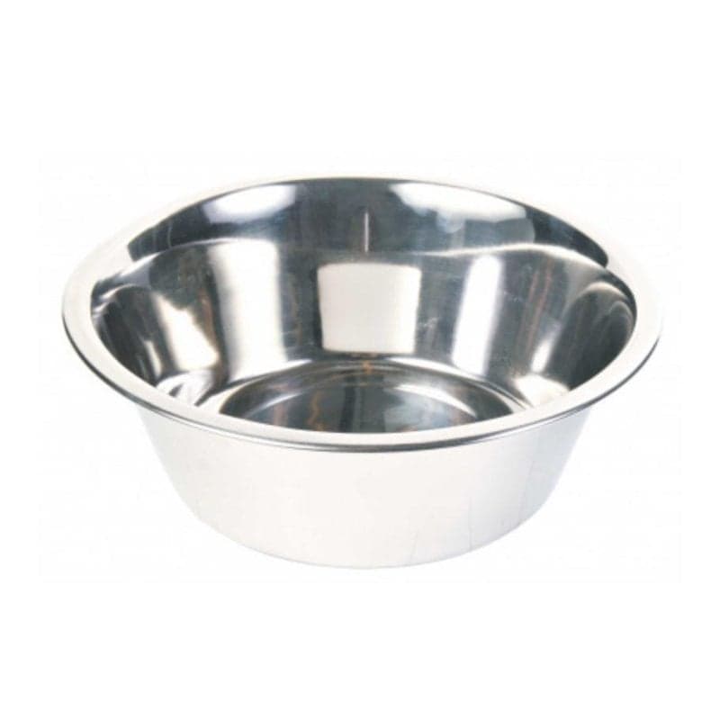 Comedero para perros TRIXIE 24844 acero inoxidable 2,8 L antideslizante